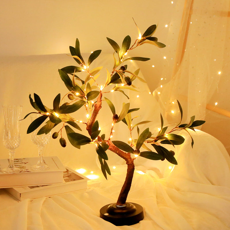 Lampada da Tavolo LED a Forma di Albero
