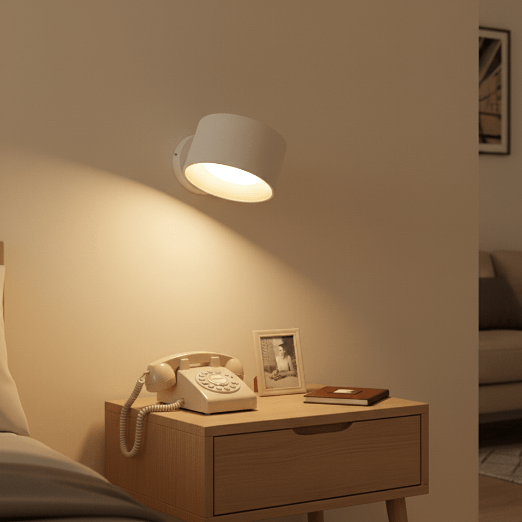 SCANDIGLOW – Applique nordica senza fili con telecomando
