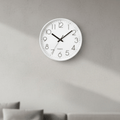 SMOOTHTIME – Orologio da parete silenzioso e non ticchettante da 12 pollici per un arredamento moderno