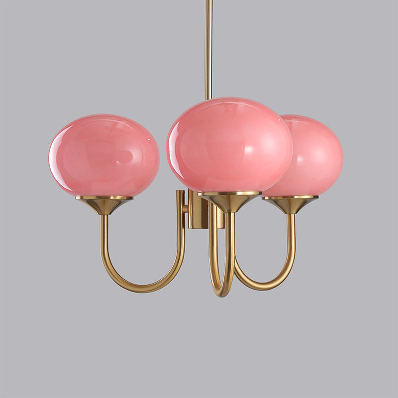 AuroraGlow - Lampadario Marshmallow