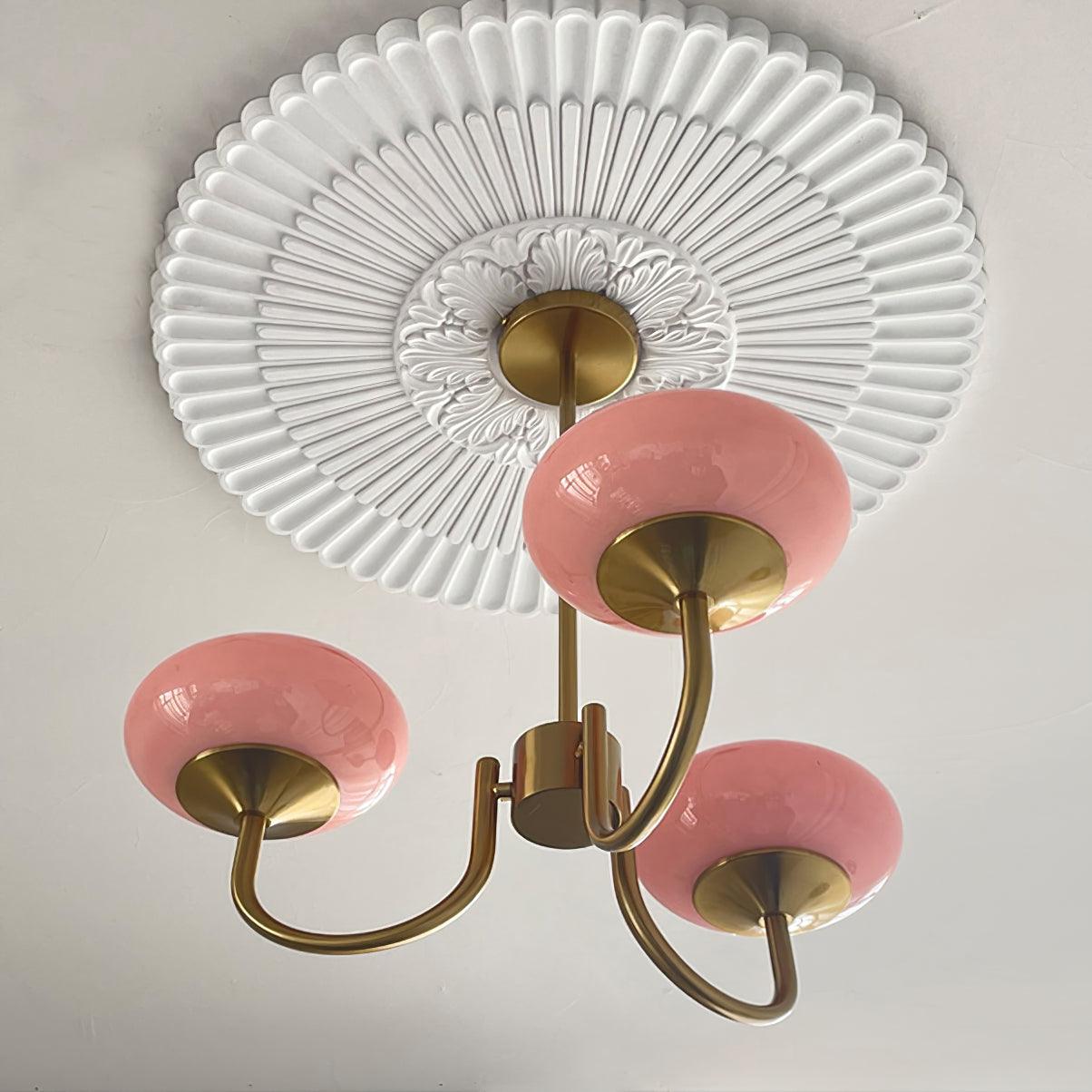 AuroraGlow - Lampadario Marshmallow