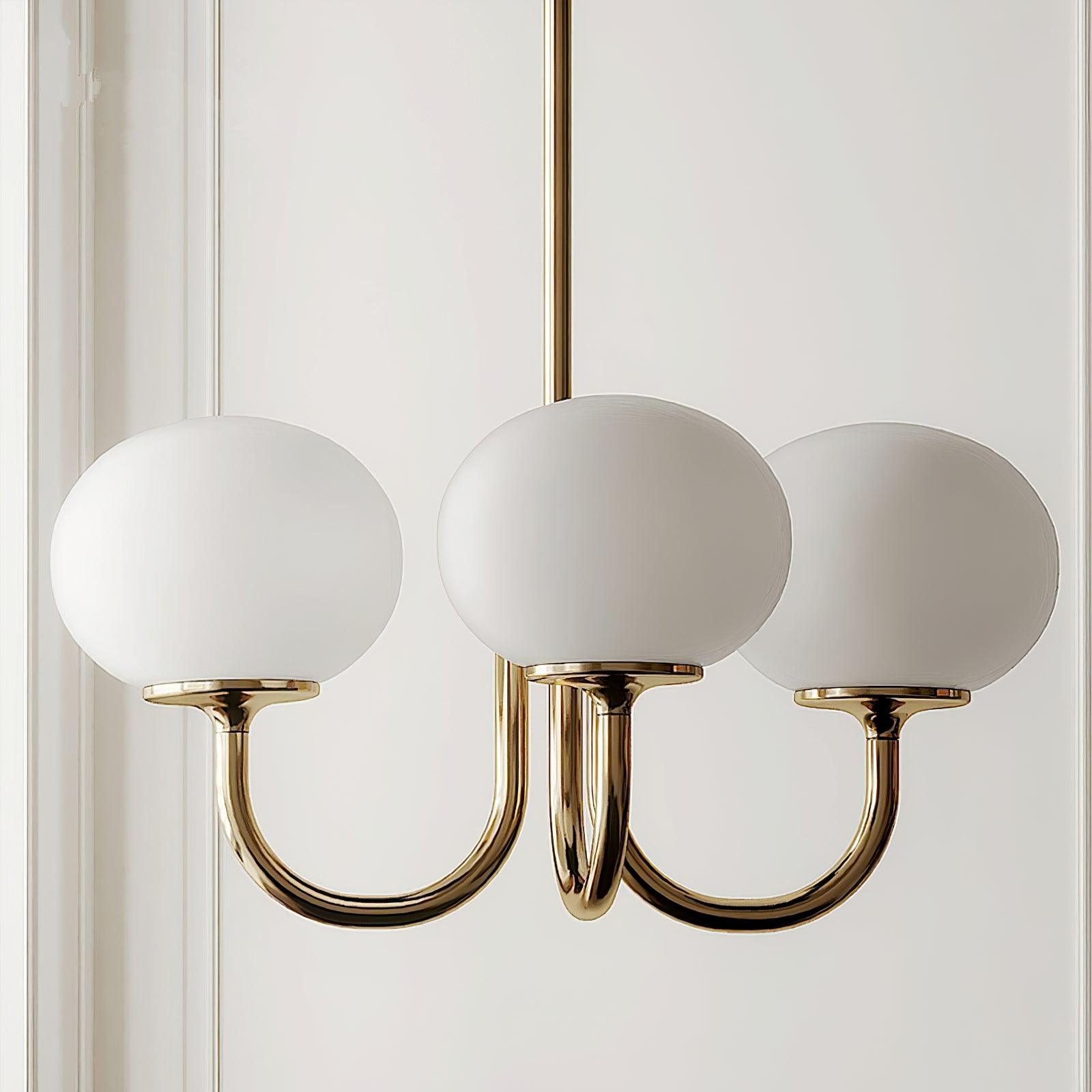 AuroraGlow - Lampadario Marshmallow