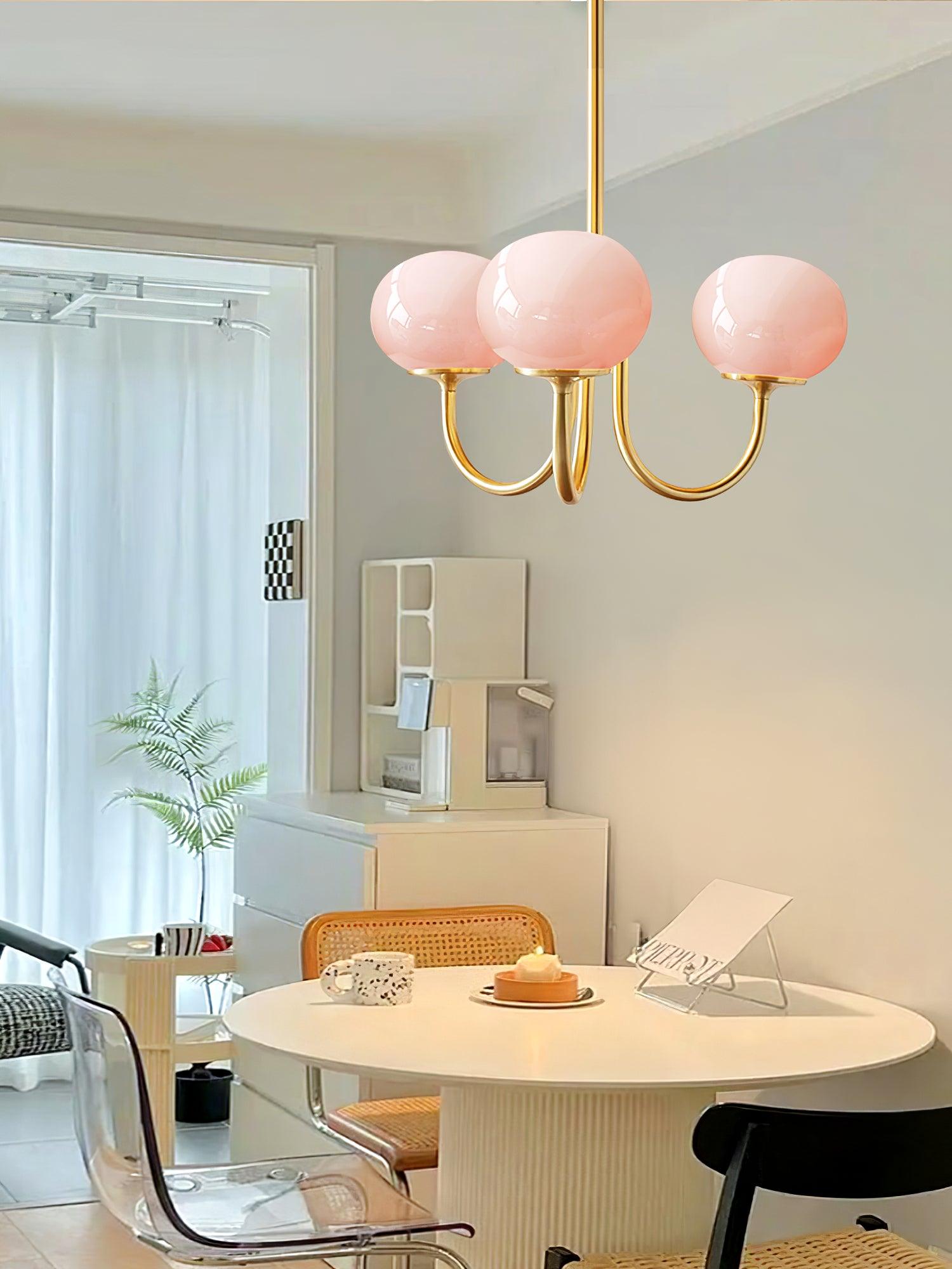 AuroraGlow - Lampadario Marshmallow