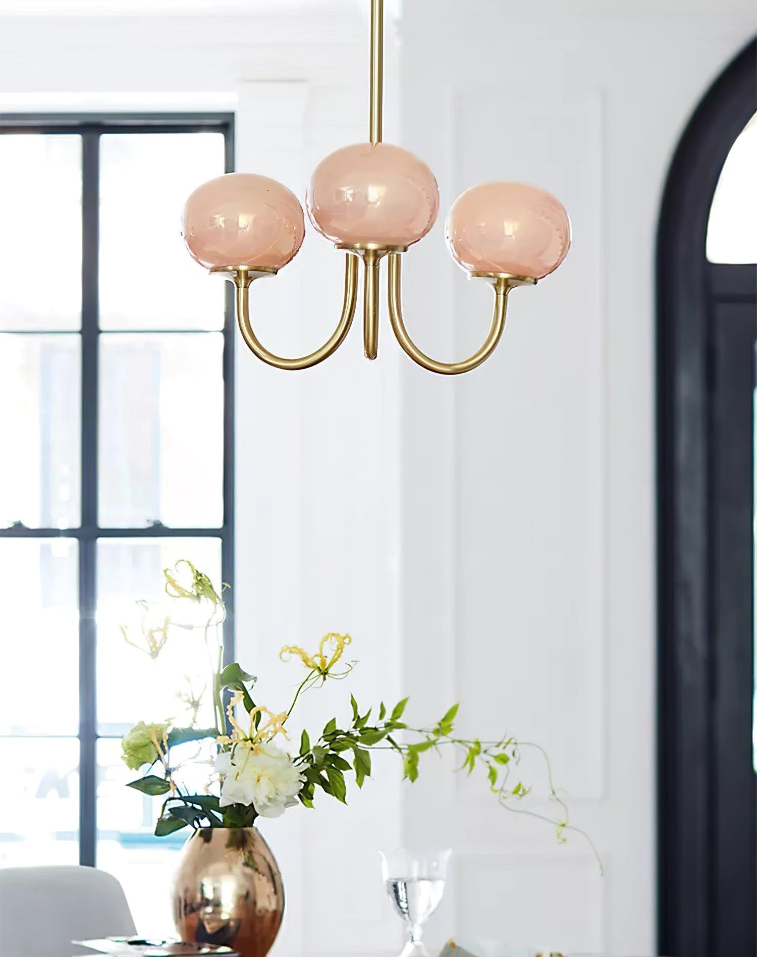 AuroraGlow - Lampadario Marshmallow
