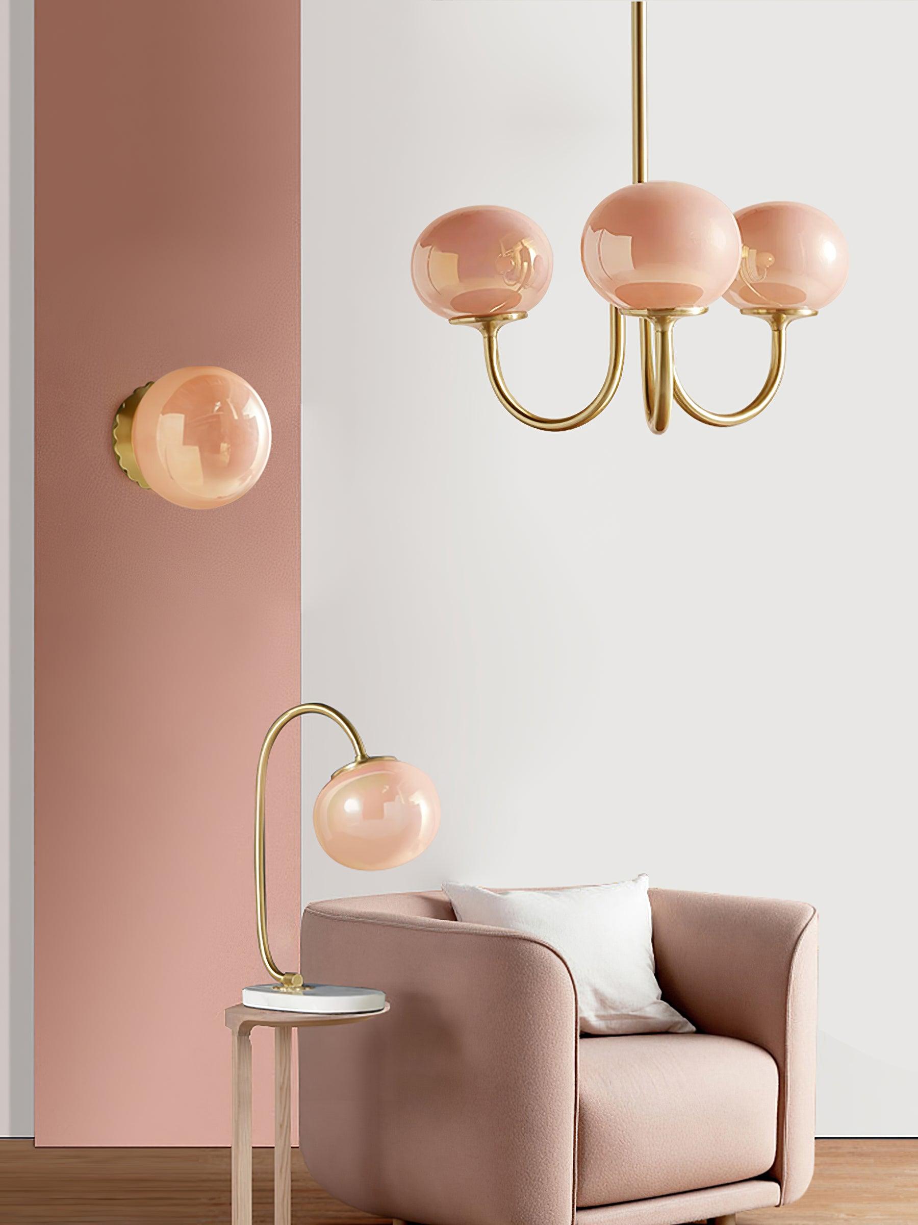 AuroraGlow - Lampadario Marshmallow