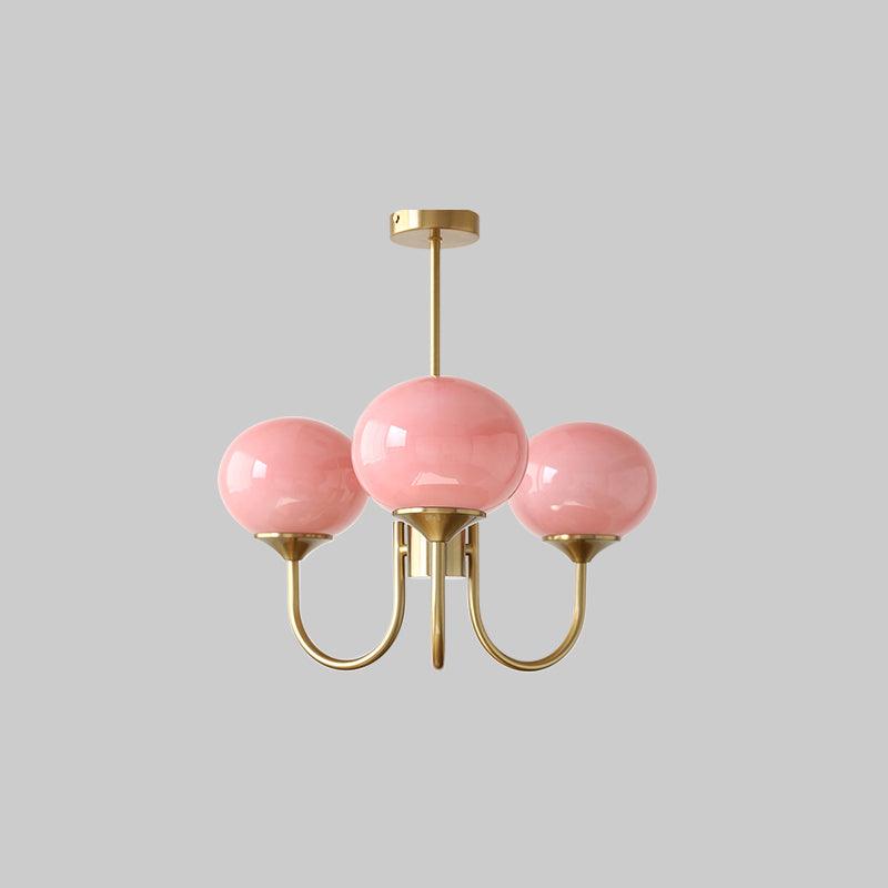 AuroraGlow - Lampadario Marshmallow