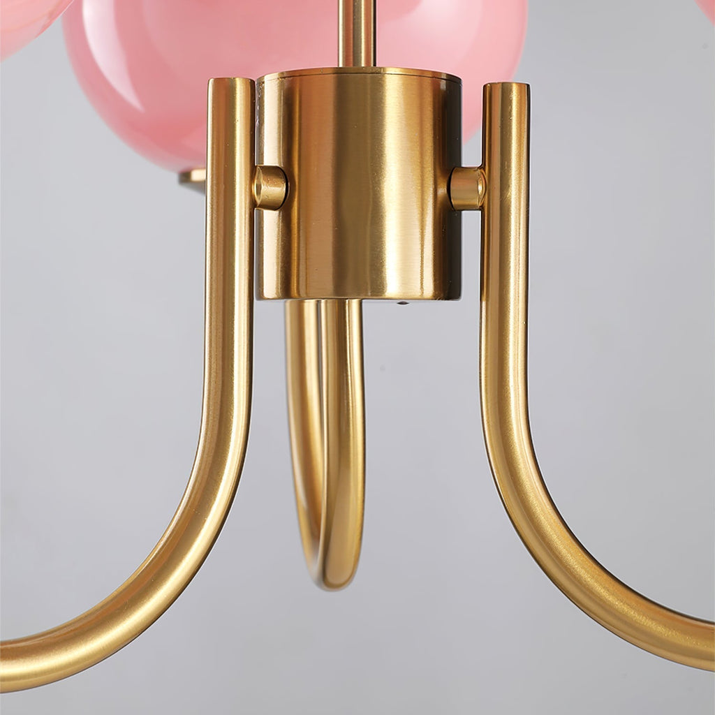 AuroraGlow - Lampadario Marshmallow