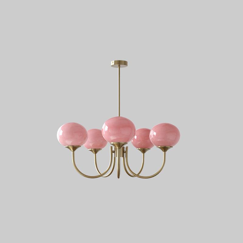 AuroraGlow - Lampadario Marshmallow
