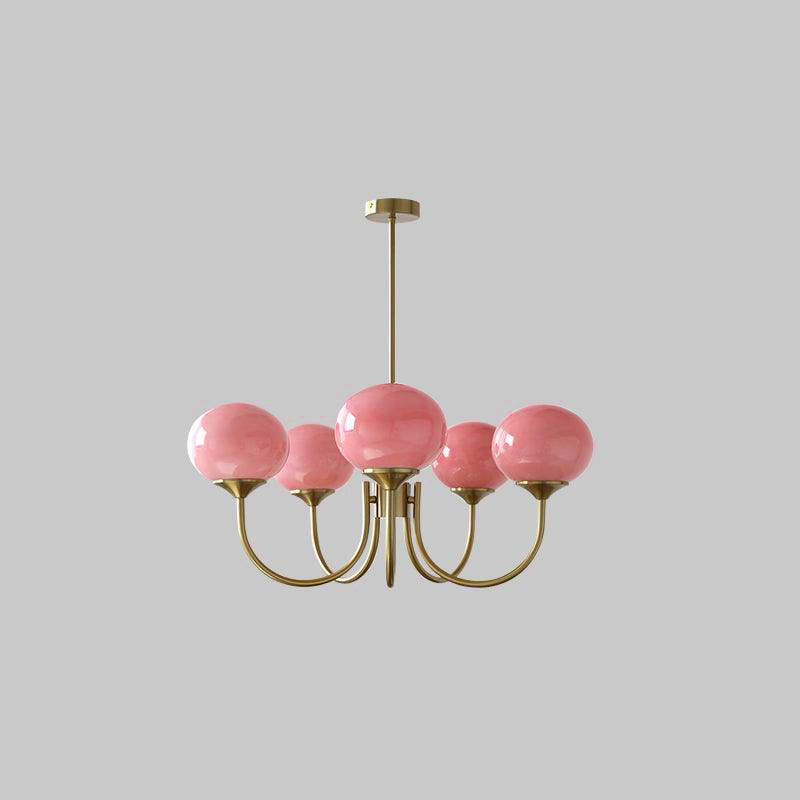AuroraGlow - Lampadario Marshmallow