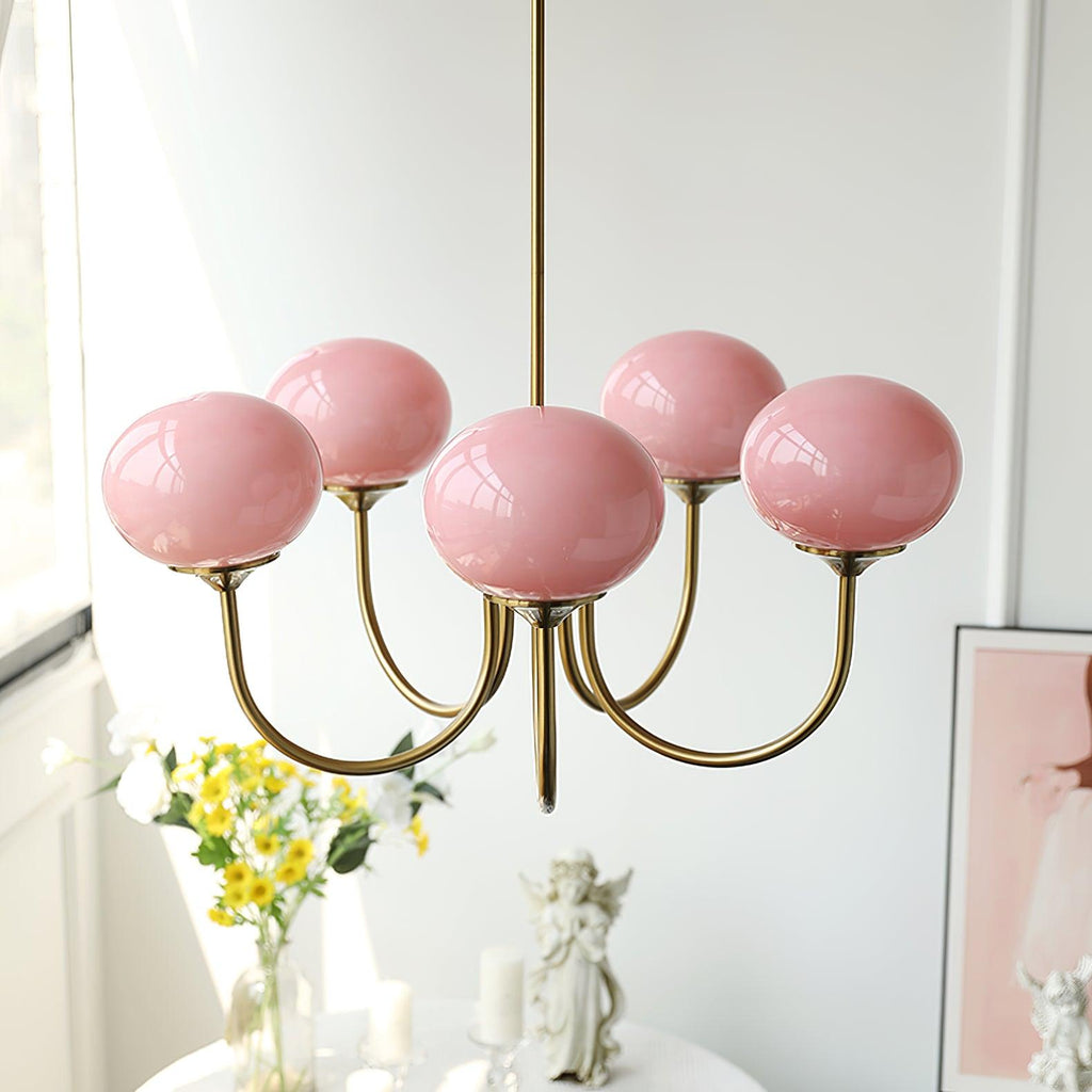 AuroraGlow - Lampadario Marshmallow