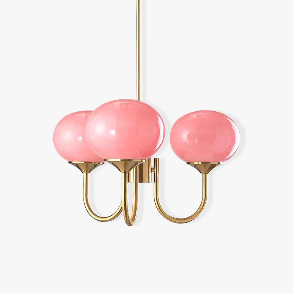 AuroraGlow - Lampadario Marshmallow