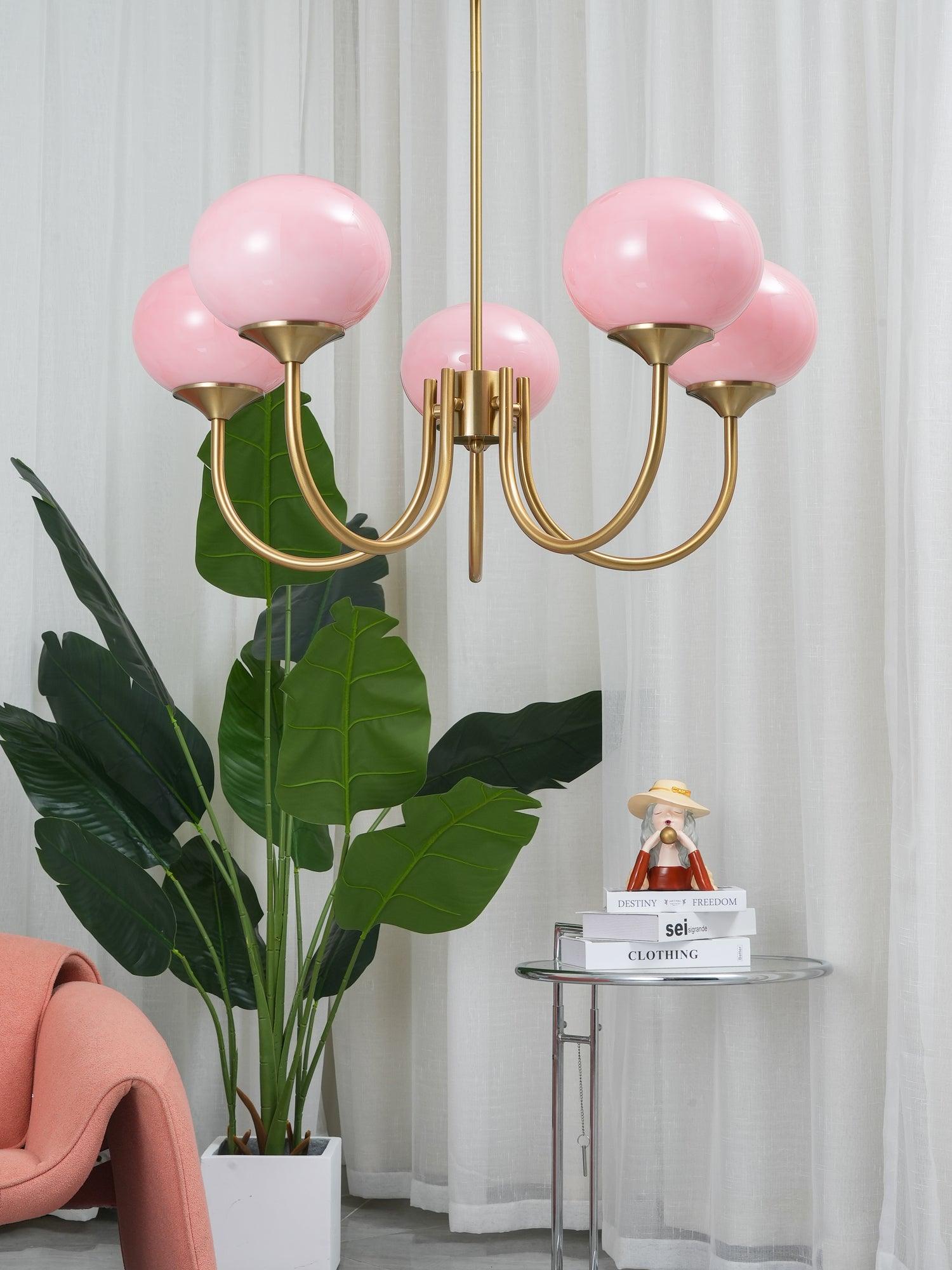 AuroraGlow - Lampadario Marshmallow
