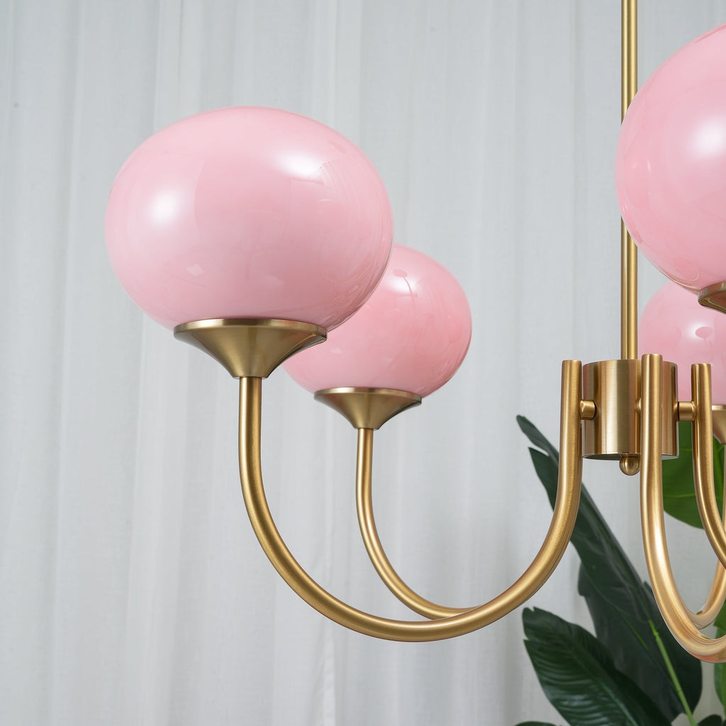 AuroraGlow - Lampadario Marshmallow