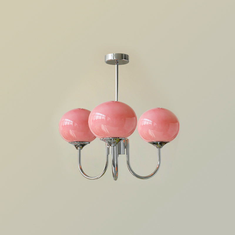 AuroraGlow - Lampadario Marshmallow