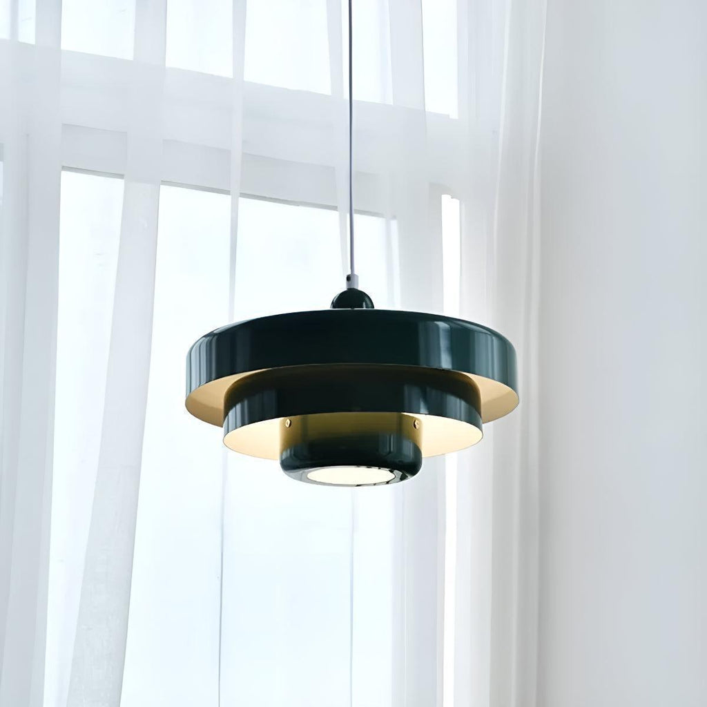 Lampada a Sospensione Bauhaus di Metà Secolo per Sala da Pranzo o Cucina