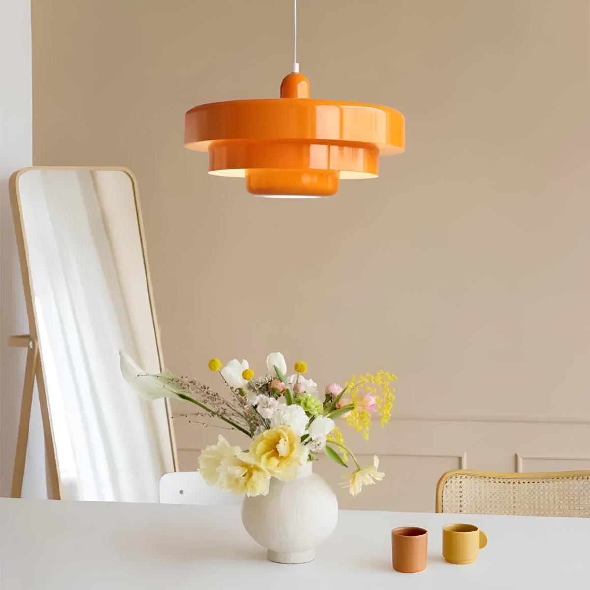 Lampada a Sospensione Bauhaus di Metà Secolo per Sala da Pranzo o Cucina