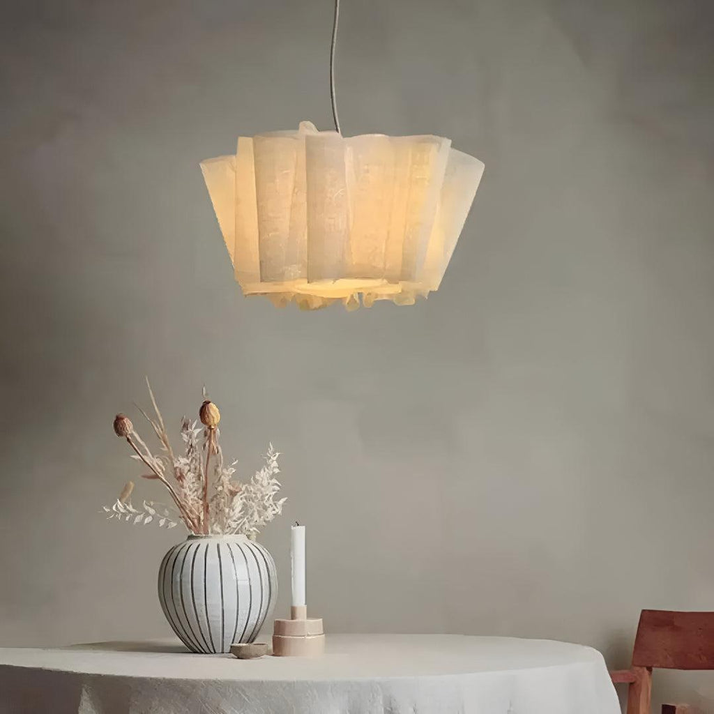 Lampadario Minimalista Japandi per Soffitti in Ambienti Moderni