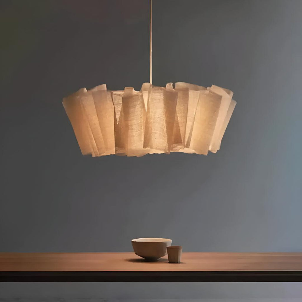 Lampadario Minimalista Japandi per Soffitti in Ambienti Moderni