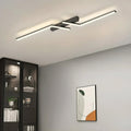 Illuminazione da Soffitto a Striscia Lunga Minimalista per Interni Moderni
