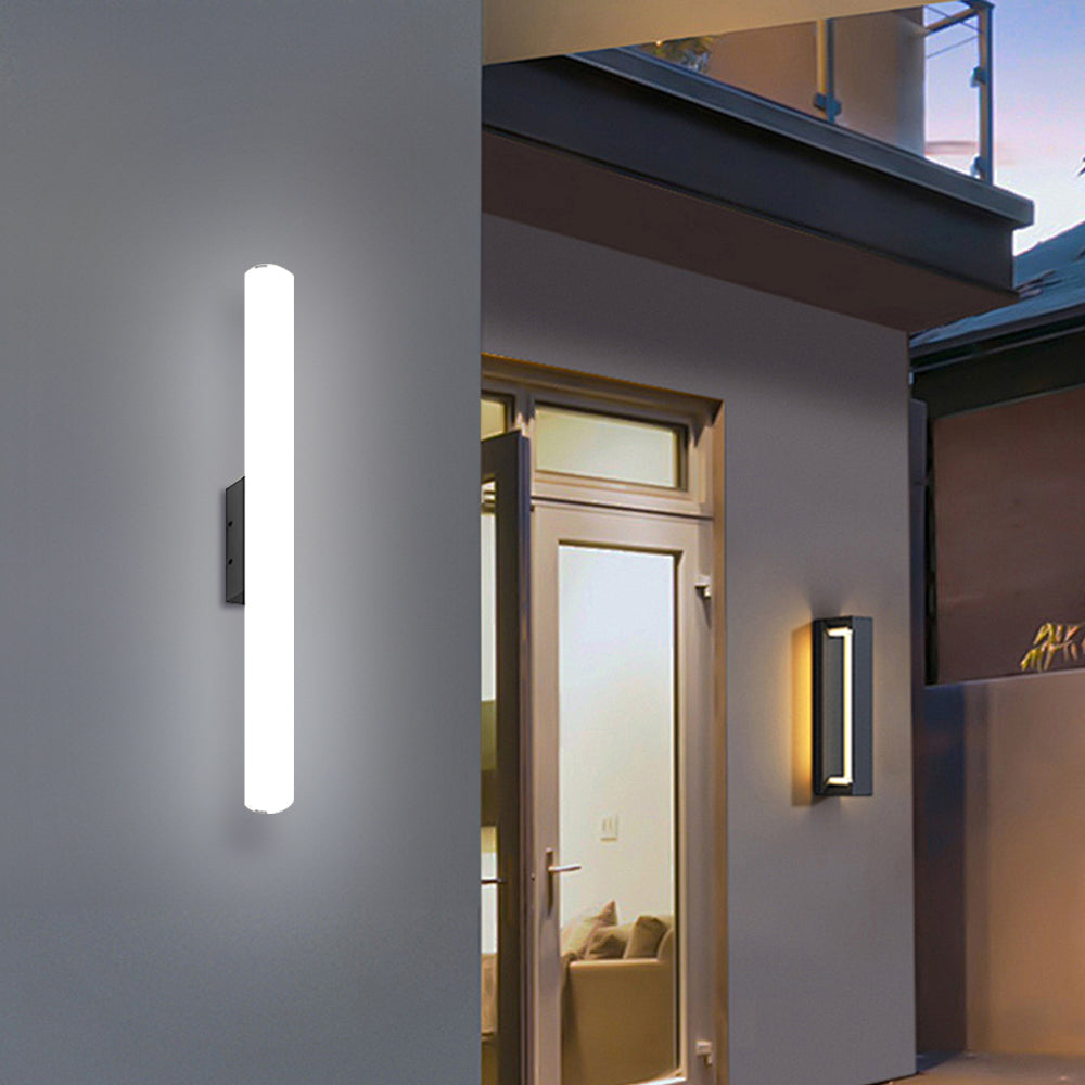 Omi | Lampada da Parete LED Lineare da Esterno con Grado di Protezione IP65 in Sei Lunghezze per Giardino, Patio e Ingresso