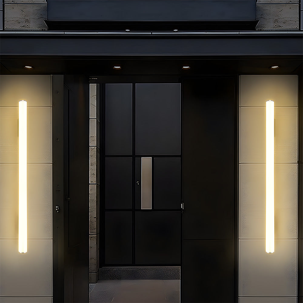 Omi | Lampada da Parete LED Lineare da Esterno con Grado di Protezione IP65 in Sei Lunghezze per Giardino, Patio e Ingresso