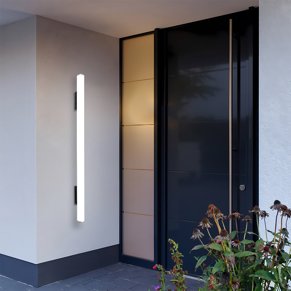 Omi | Lampada da Parete LED Lineare da Esterno con Grado di Protezione IP65 in Sei Lunghezze per Giardino, Patio e Ingresso