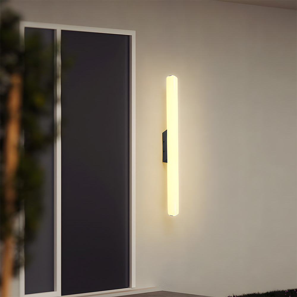 Omi | Lampada da Parete LED Lineare da Esterno con Grado di Protezione IP65 in Sei Lunghezze per Giardino, Patio e Ingresso