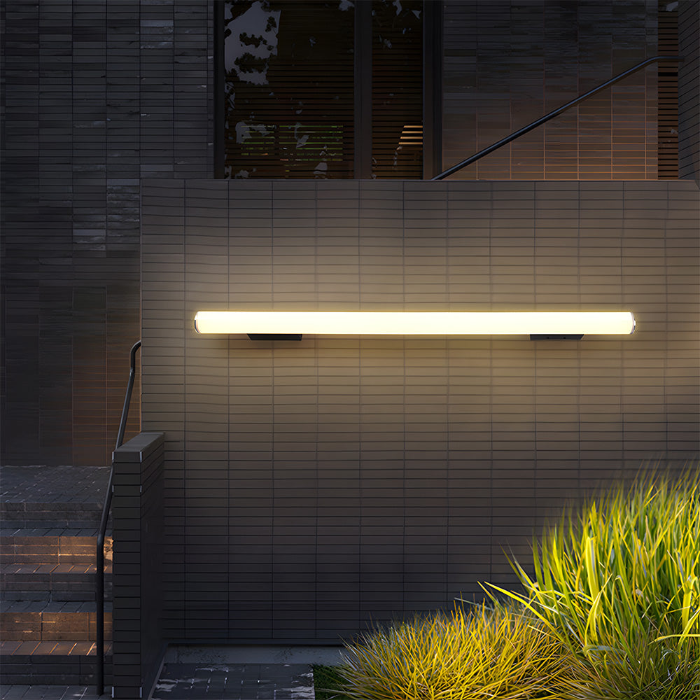 Omi | Lampada da Parete LED Lineare da Esterno con Grado di Protezione IP65 in Sei Lunghezze per Giardino, Patio e Ingresso