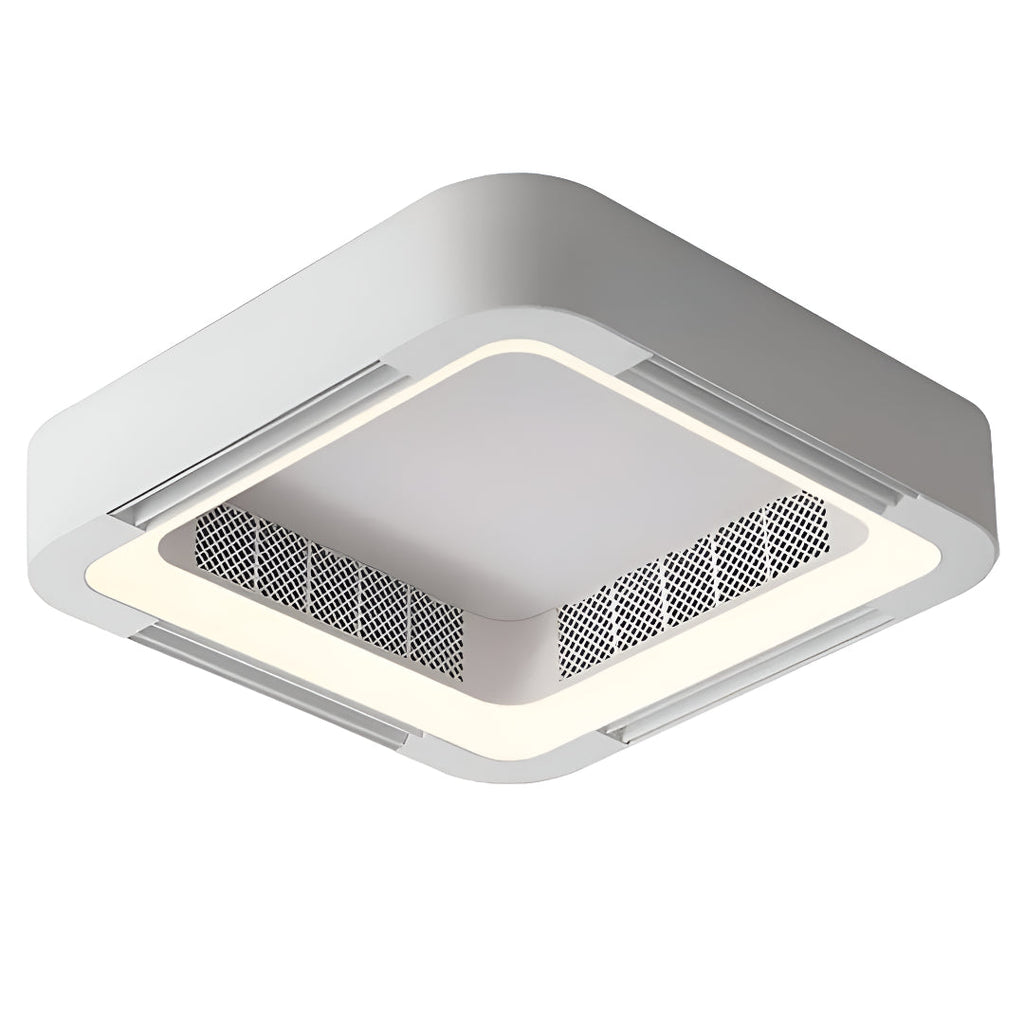 Ventilatore a Soffitto Moderno Senza Pale con Illuminazione Regolabile