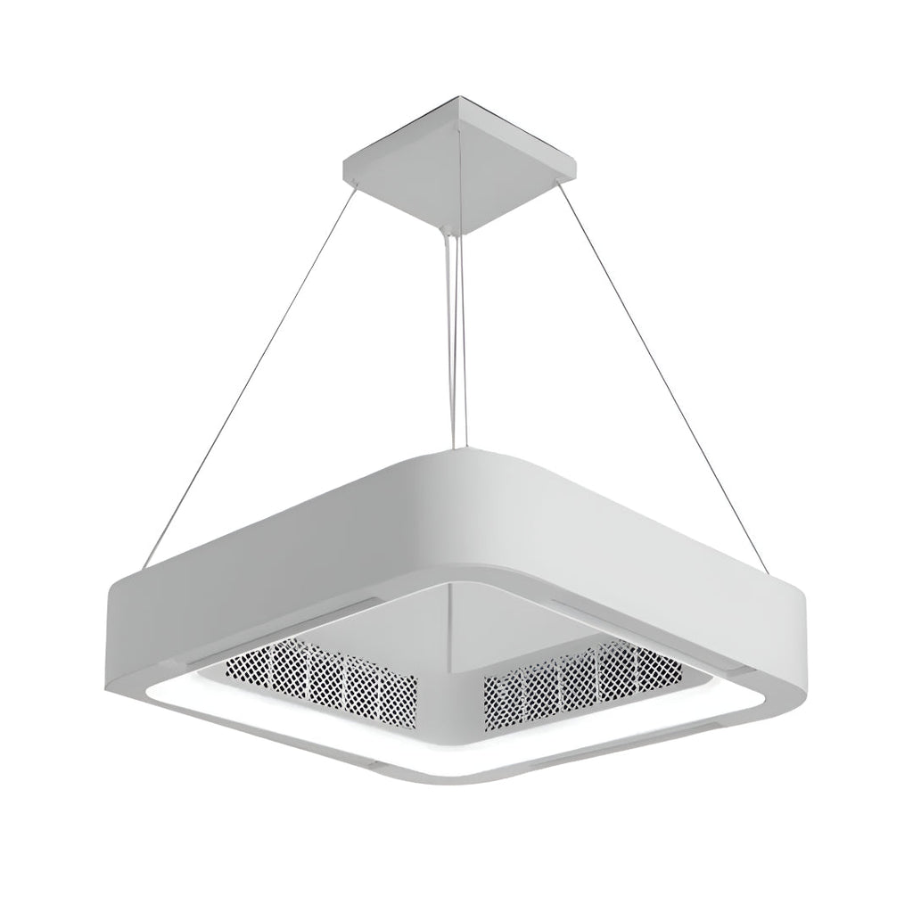 Ventilatore a Soffitto Moderno Senza Pale con Illuminazione Regolabile