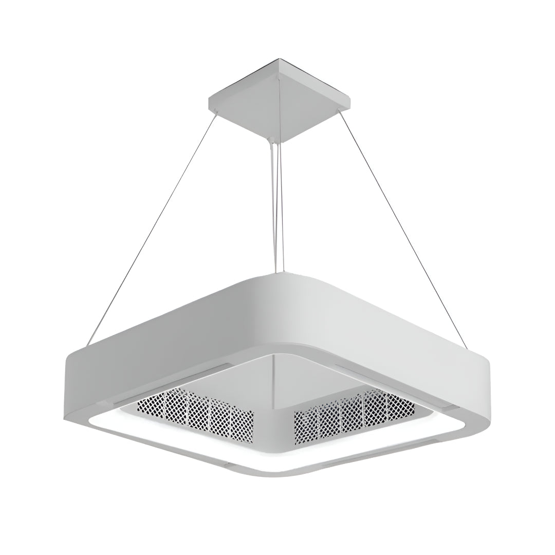Ventilatore a Soffitto Moderno Senza Pale con Illuminazione Regolabile