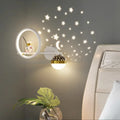 Lampada da parete LED per camera dei bambini con cielo stellato – Lampada moderna per bambini