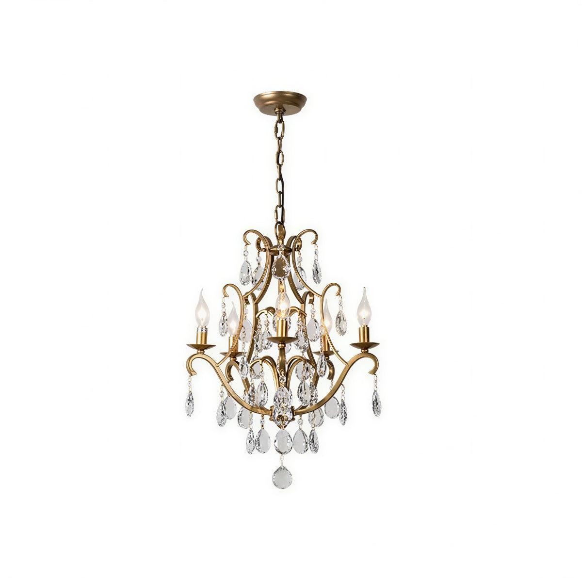 Lampadario Moderno in Cristallo con Design in Agata