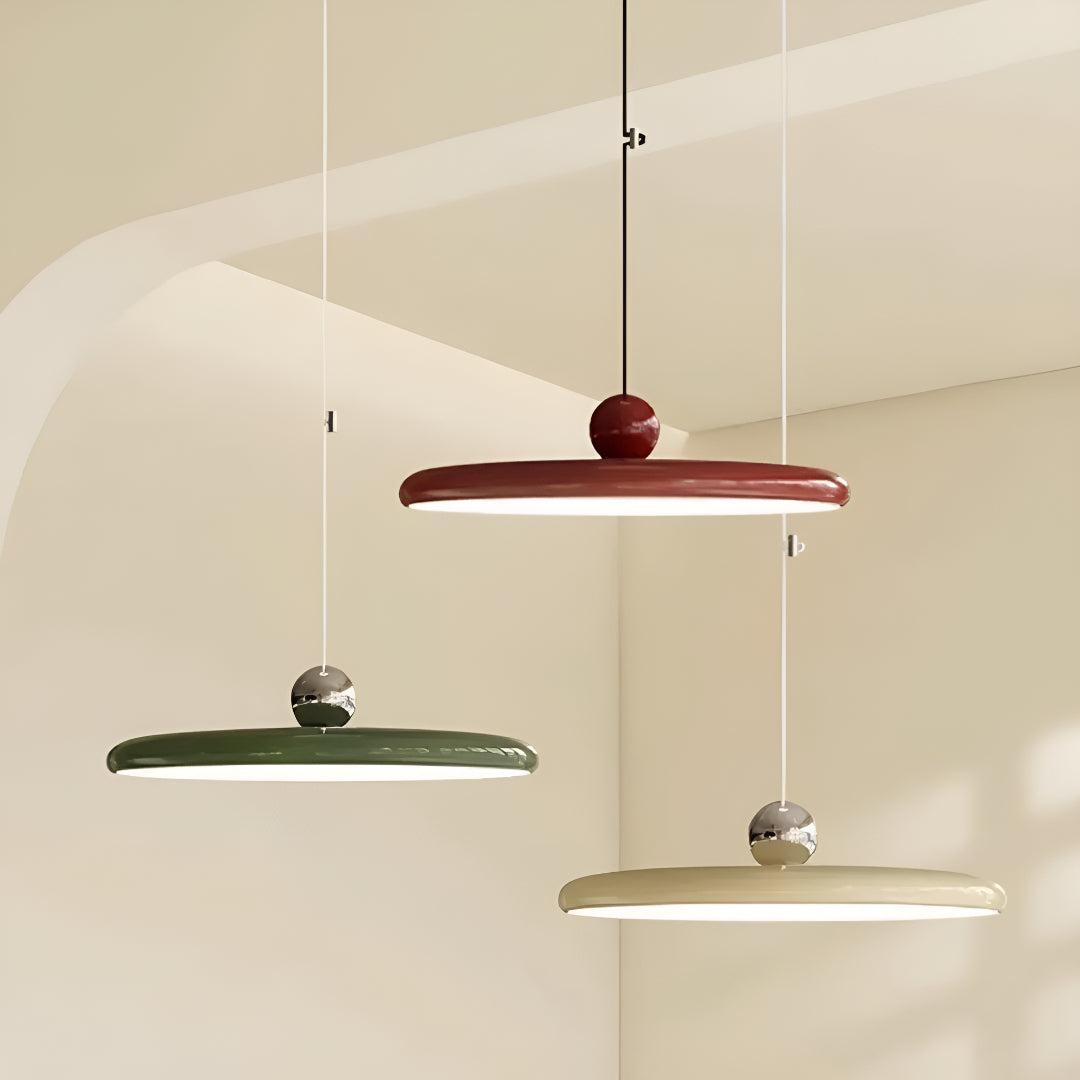 Lampadario Piatto Moderno con Design a Braccio Regolabile