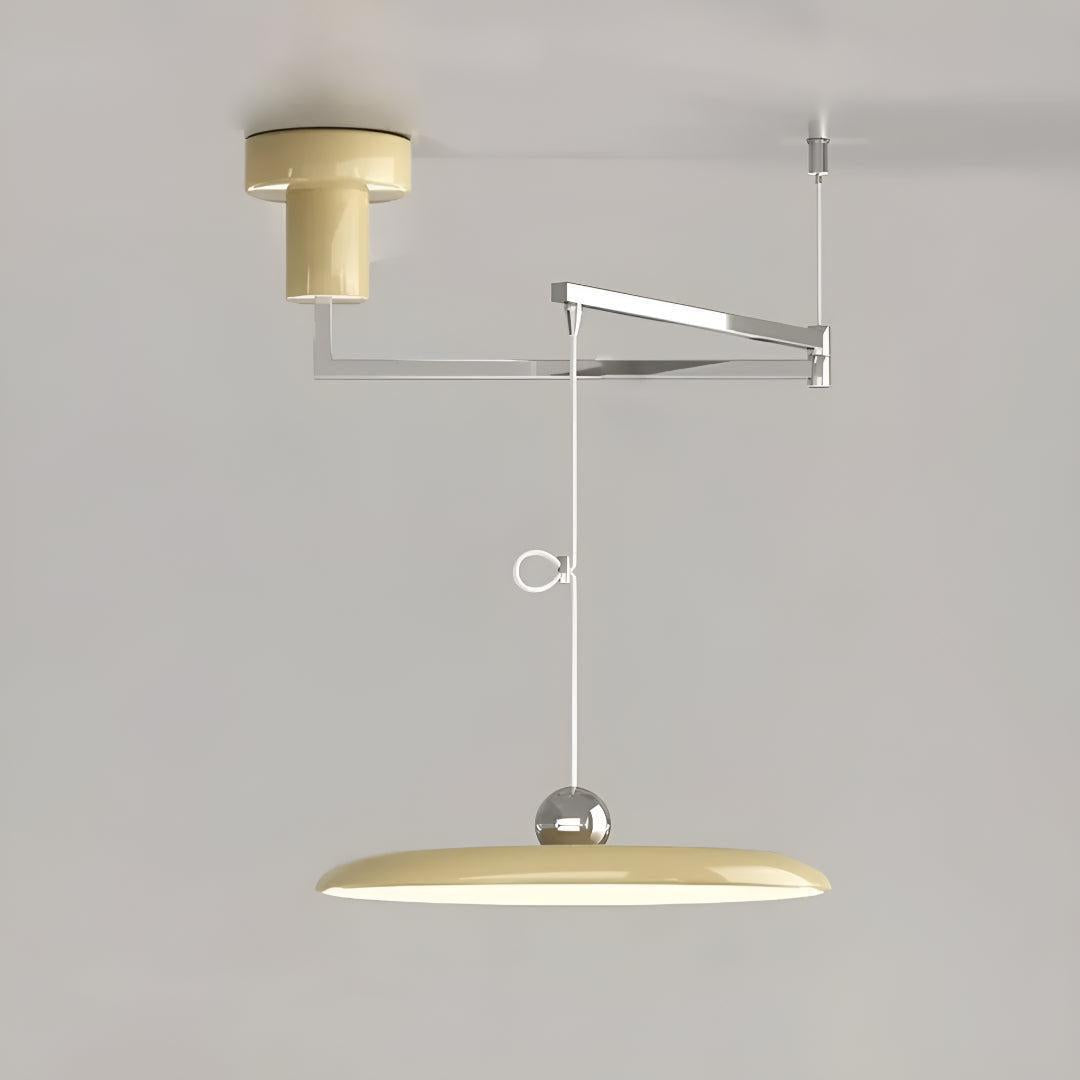Lampadario Piatto Moderno con Design a Braccio Regolabile