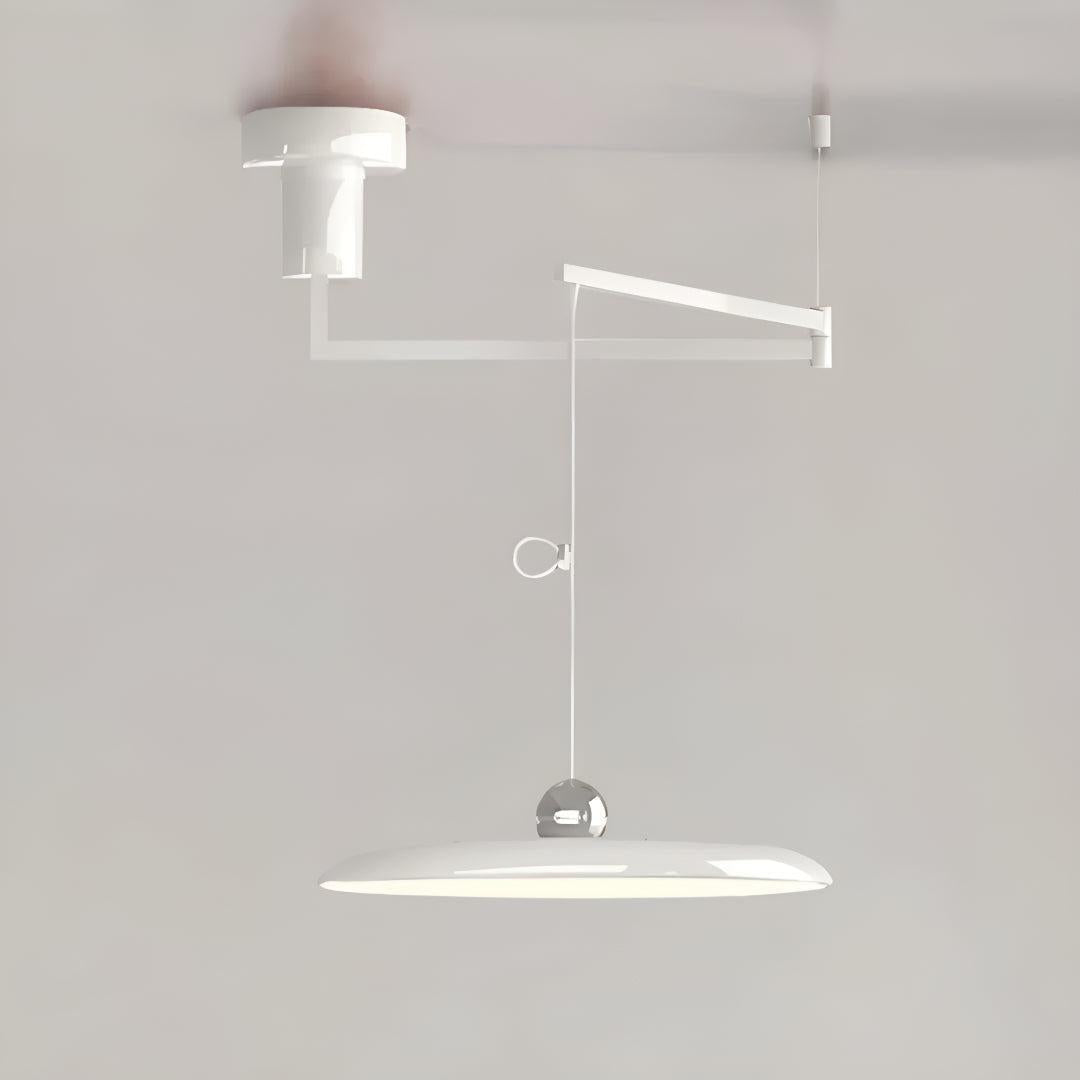 Lampadario Piatto Moderno con Design a Braccio Regolabile