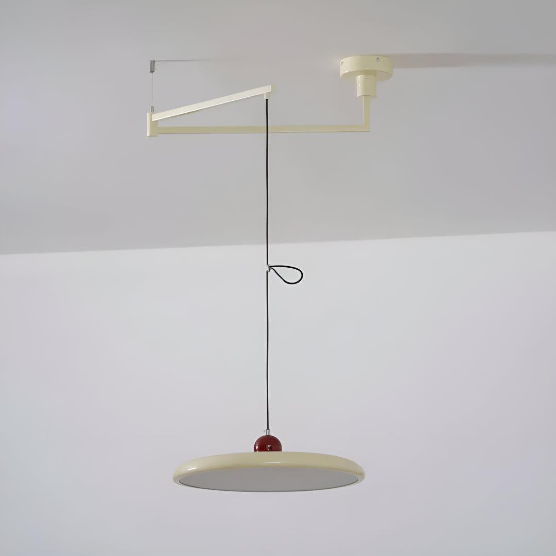 Lampadario Piatto Moderno con Design a Braccio Regolabile