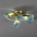 Lampada da soffitto a incasso moderna con design in vetro scultoreo