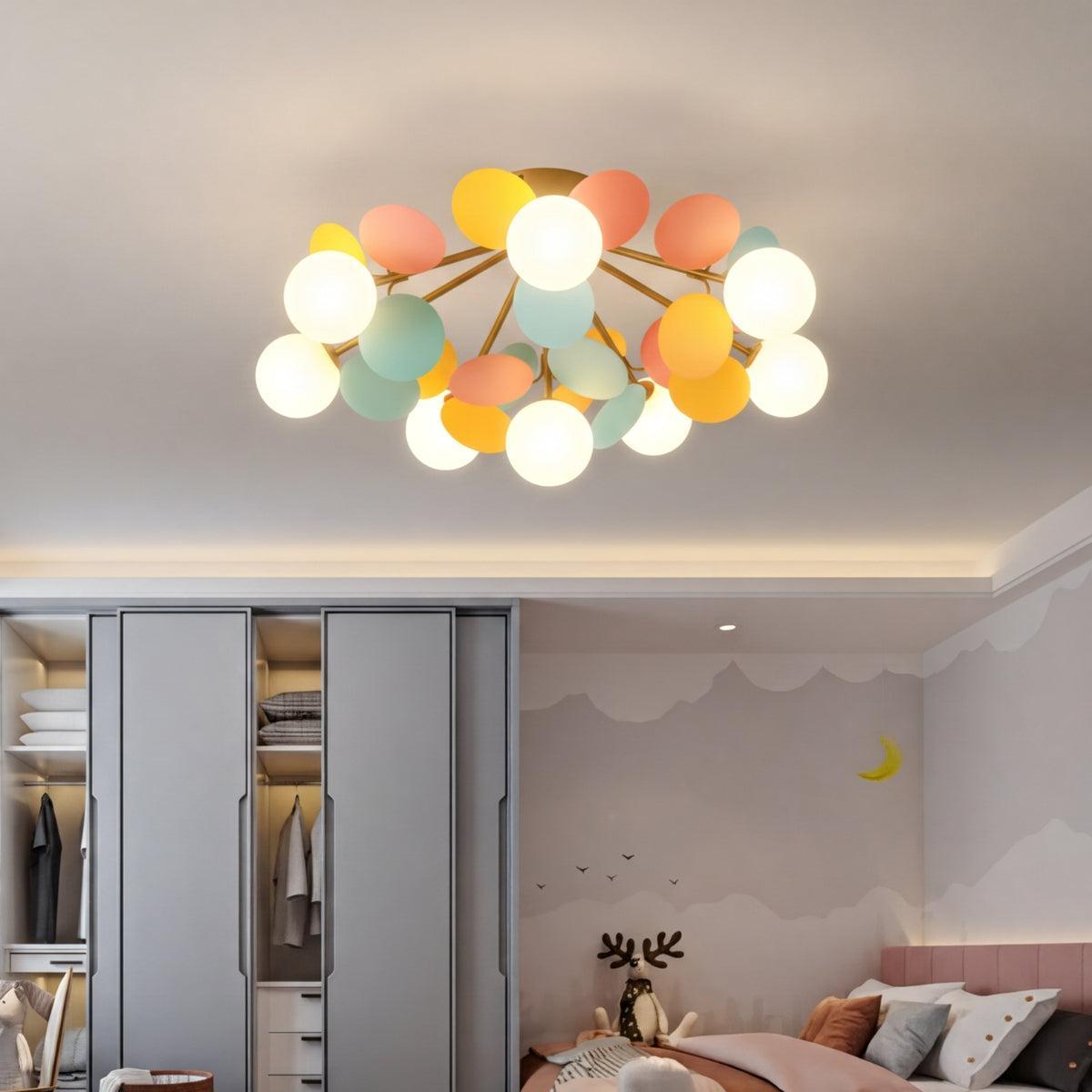 Moderne Lampade da Soffitto Flushmount con Design Sferico