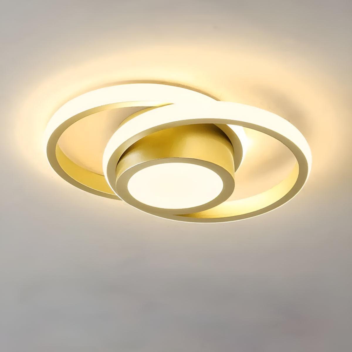 Lampada da soffitto geometrica moderna per spazi abitativi