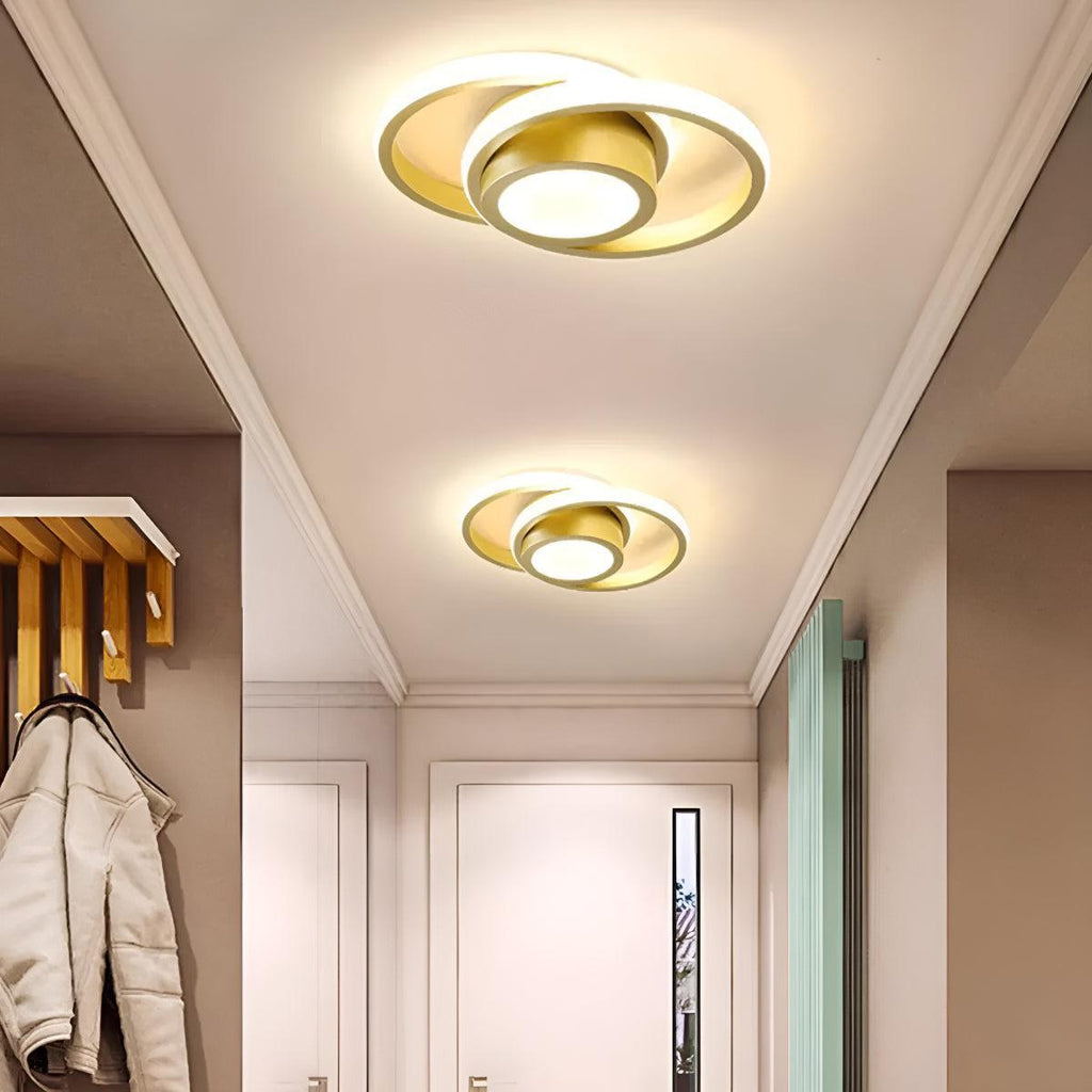 Lampada da soffitto geometrica moderna per spazi abitativi