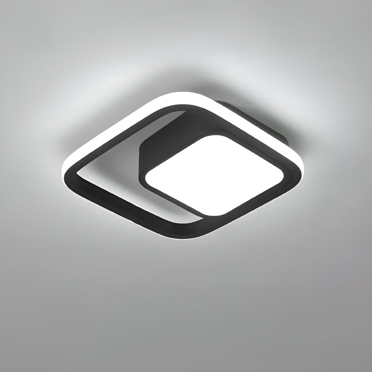Lampada da soffitto geometrica moderna per spazi abitativi