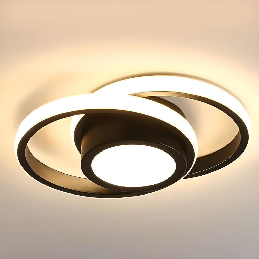 Lampada da soffitto geometrica moderna per spazi abitativi