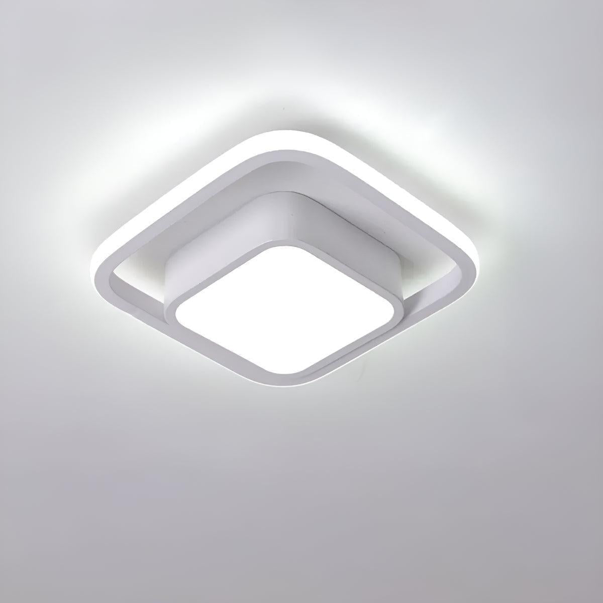 Lampada da soffitto geometrica moderna per spazi abitativi