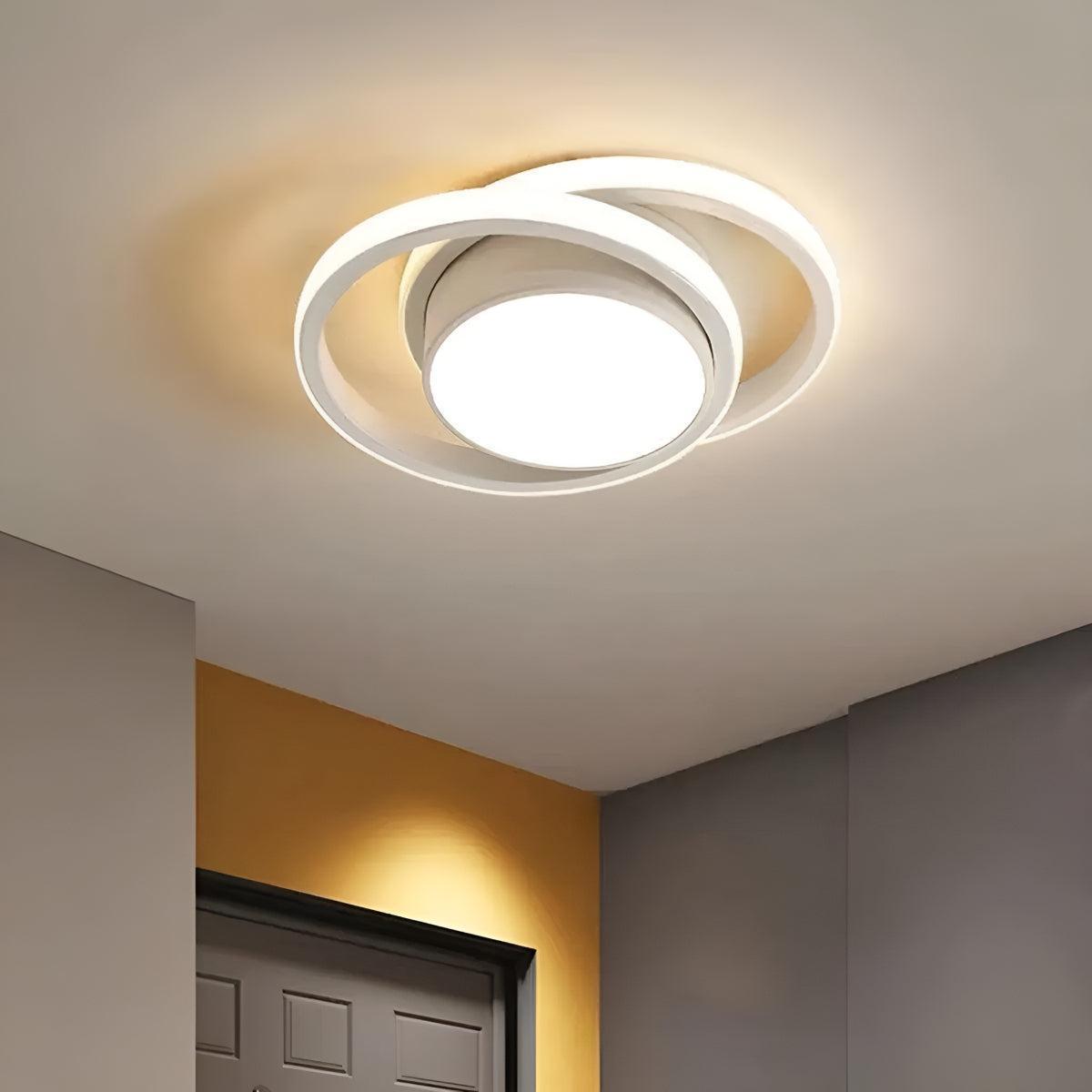 Lampada da soffitto geometrica moderna per spazi abitativi