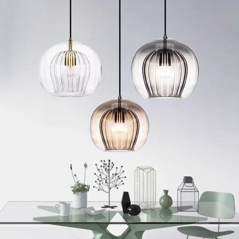Lampadario in Vetro Moderno per Sala da Pranzo