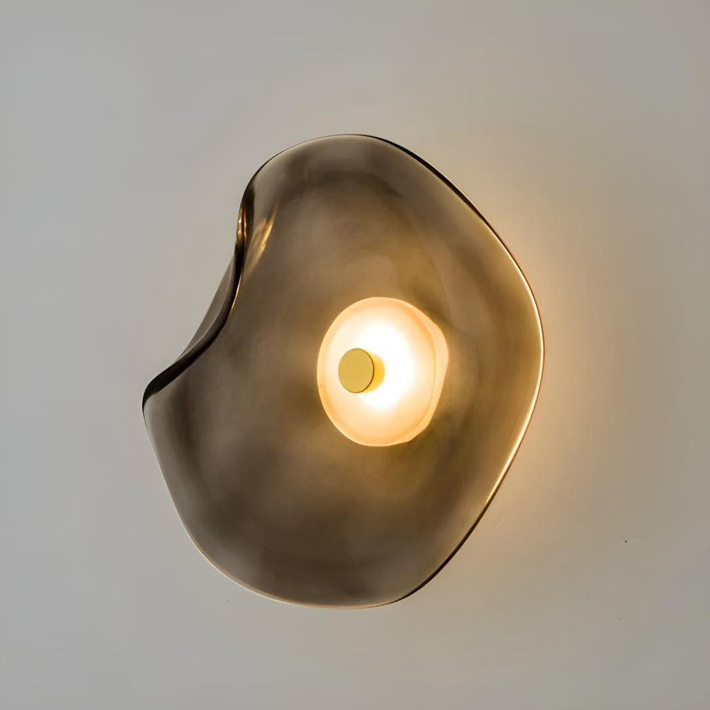 Applique Moderna in Vetro con Illuminazione