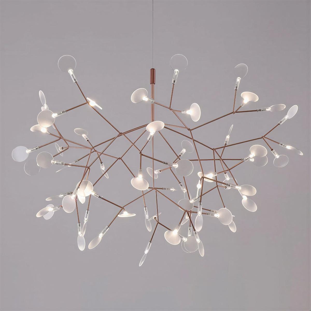 Lampadario Moderno Heracleum a Rami