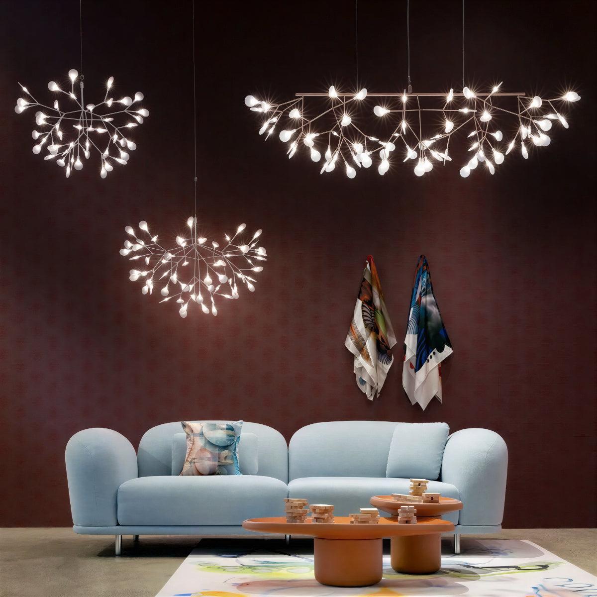 Lampadario Moderno Heracleum a Rami