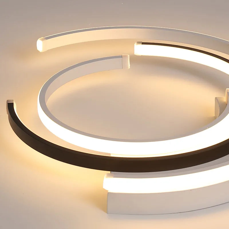 Moderna Lampada da Soffitto LED Dimmabile | Lampada da Designer per Soggiorno